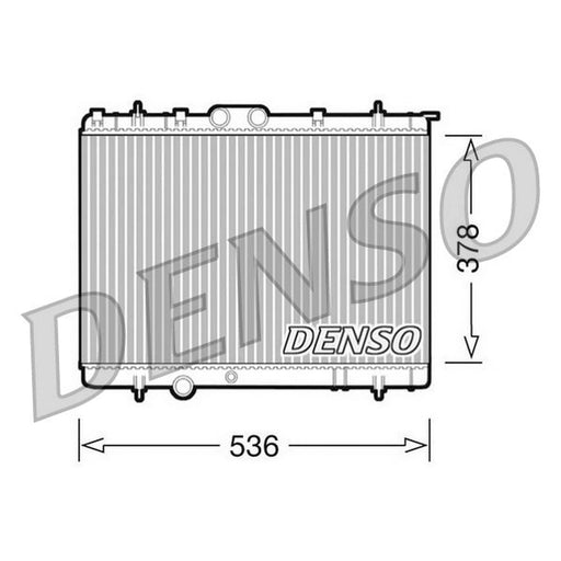 Denso Engine Radiator DRM21030