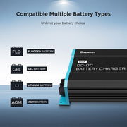Renogy 12V 60A DC to DC On-Board Battery Charger - Dyna-mo Solar - Van Life Living