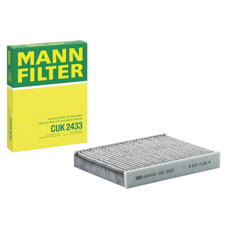 MANN-FILTER Cabin Air Filter (Pollen Filter) Driver's Side CUK 2433