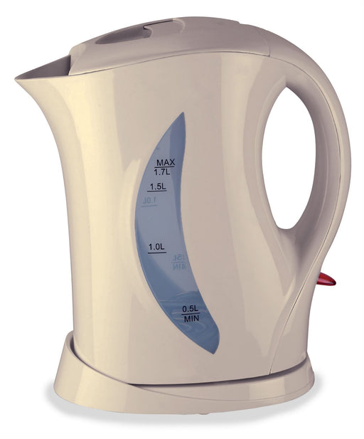 Quest Scotsman 1.7L Caravan Motorhome Low Wattage Kettle - Cream - Quest - Van Life Living