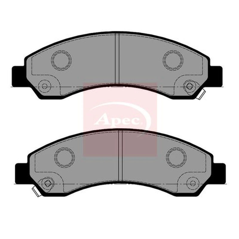 Apec Front Brake Pad Set PAD2476