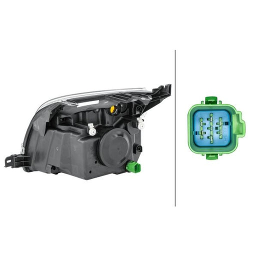 Hella Headlight Headlamp W5W Right 1LD 247 026-281