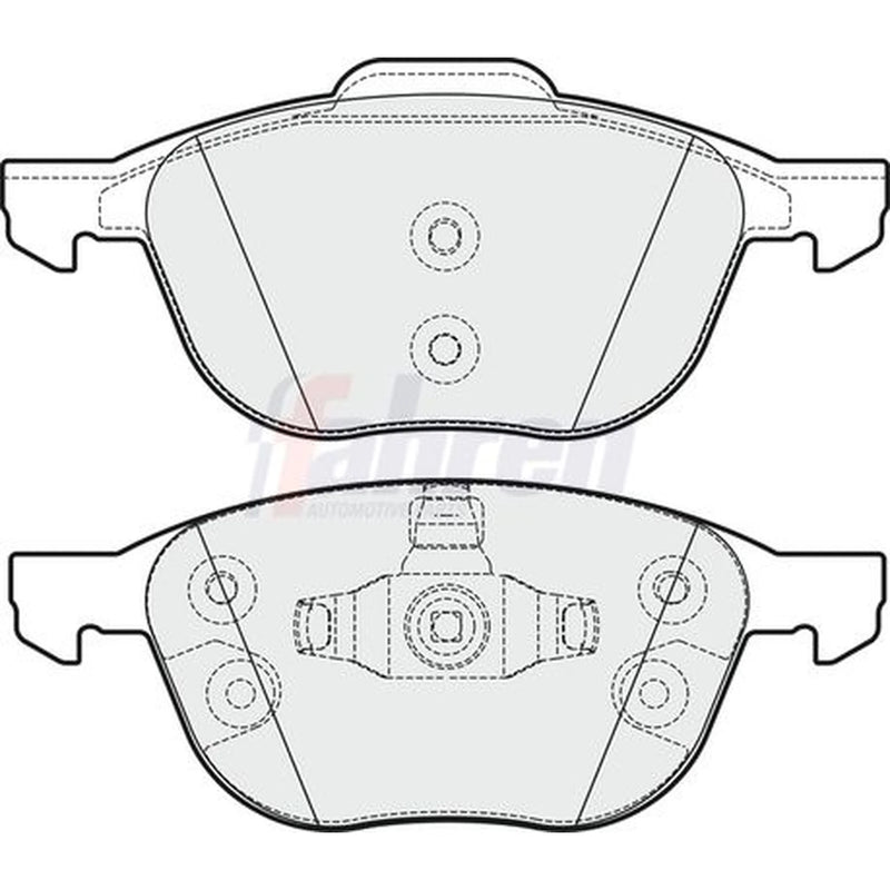 Fahren Front Brake Pad Set FBP3373