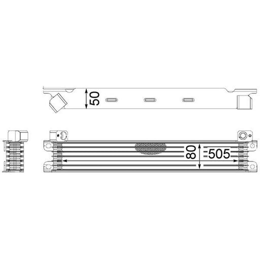 Mahle Engine Oil Cooler CLC 175 000S