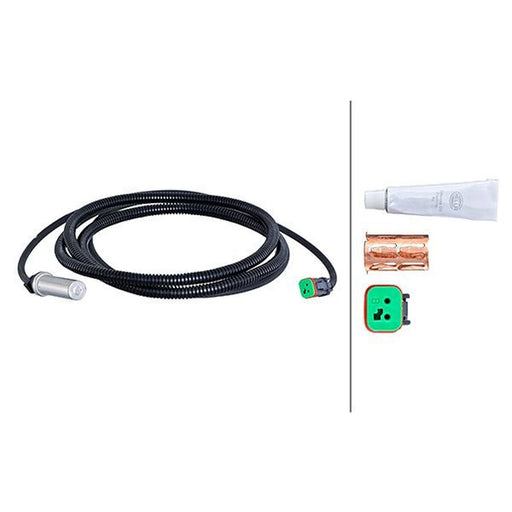 Hella ABS Wheel Speed Sensor Rear 6PU 230 048-611