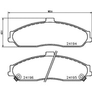 Mintex Front Brake Pad Set MDB2213