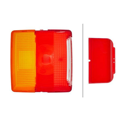 Hella Tail Light Assembly Lens Right 9EL 129 519-001