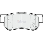 Fahren Rear Brake Pad Set FBP3307