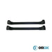 Aluminium Roof Bars Rack Black fits Nissan Nv200 2010- M20 - Omtec - Van Life Living