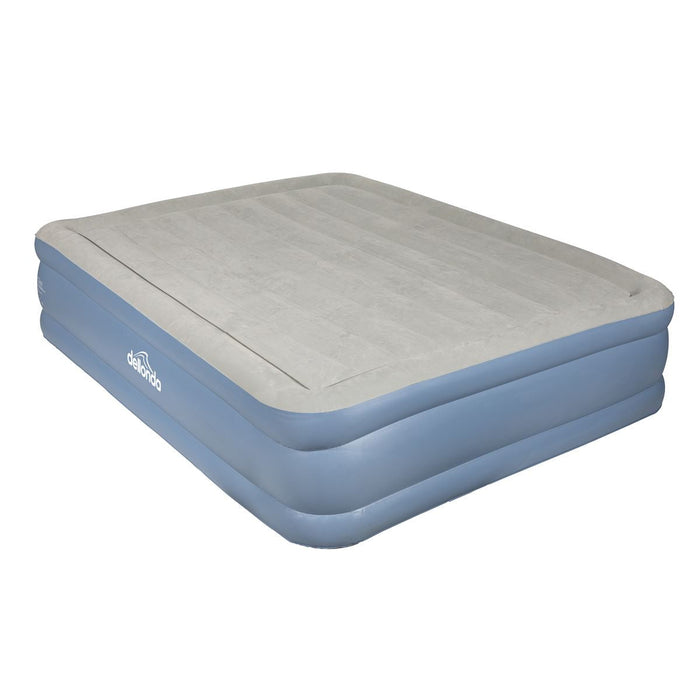 Dellonda Raised Air Bed with Built-in Electric Pump & Storage Bag - Queen - Dellonda - Van Life Living