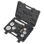 Sealey Cooling System Pressure Test Kit 7pc Commercial CV0011 Sealey  - Town Parts