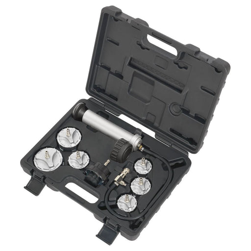 Sealey Cooling System Pressure Test Kit 7pc Commercial CV0011 Sealey  - Town Parts