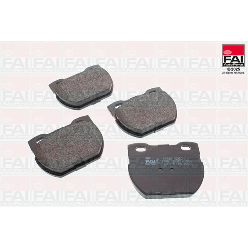 FAI Rear Brake Pad Set BP558
