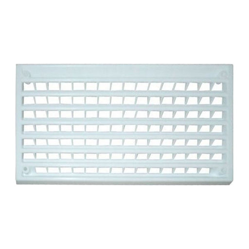 Air Vent 6 3/4 x 3 1/2 White Plastic for Caravan/Motorhome - Nova - Van Life Living