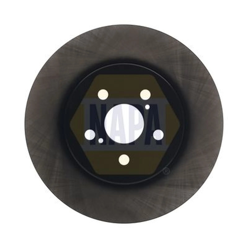 NAPA 2 x Solid Rear Brake Discs NBD5646-x2