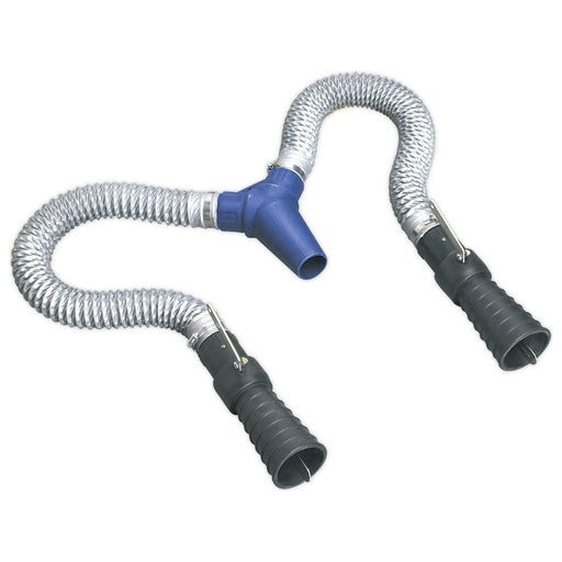 Sealey Exhaust Adaptor for Twin Pipes EFS07DE Sealey  - Town Parts