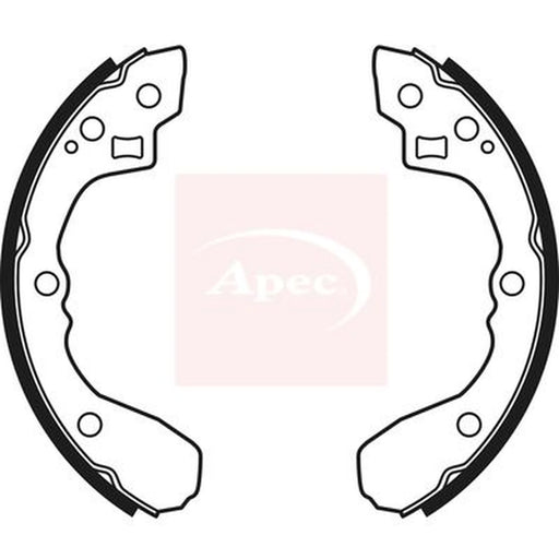 Apec Brake Shoe Set Axle Kit SHU668