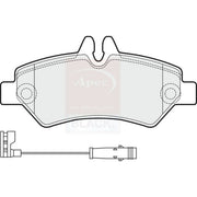 Apec Rear Brake Pad Set PAD1516B