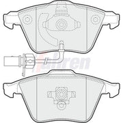 Fahren Front & Rear Brake Discs & Pads fits Audi A6 C6 2004-2011 2.7 3.0 3.2 4.2