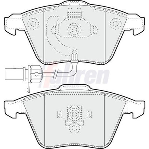 Fahren Front & Rear Brake Discs & Pads fits Audi A6 C6 2004-2011 2.7 3.0 3.2 4.2