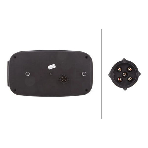 Hella Tail Light / Lamp P21W Left 2VB 998 232-131