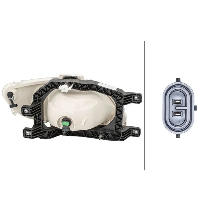 Hella Front Left Fog Light H11 1ND 010 223-311