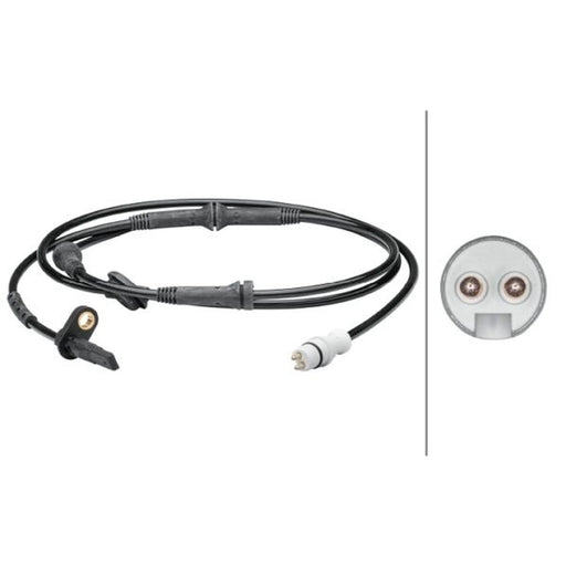 Hella ABS Wheel Speed Sensor Rear 6PU 012 679-231