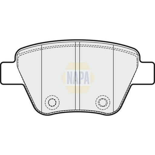 NAPA Rear Brake Pad Set NBP1134