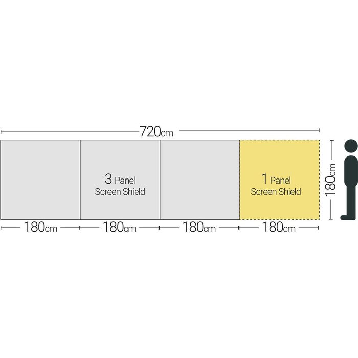 Quest Screen Shield (3 panel) A5512 - Quest - Van Life Living