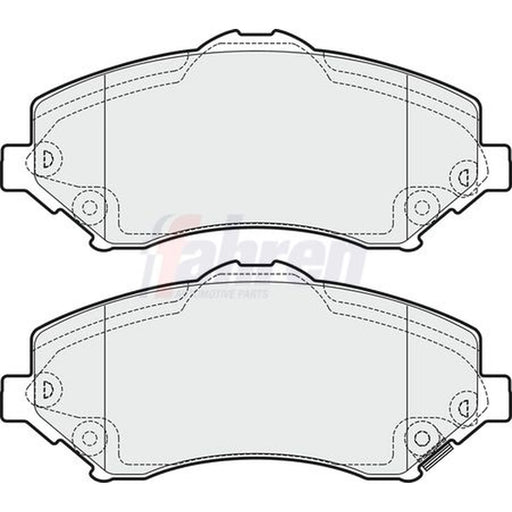 Fahren Front Brake Pad Set FBP3656