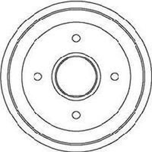 Abtex Brake Drum Assembly Rear BDM107