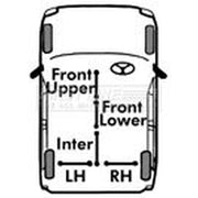 First Line Handbrake Cable Right Rear FKB1600