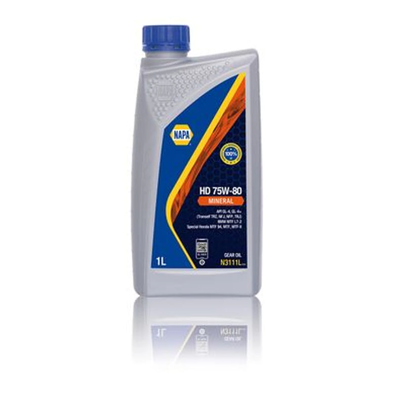 NAPA Manual Transmission Oil 1L GL-4+ MTF LT-2 75W-80 N3111L
