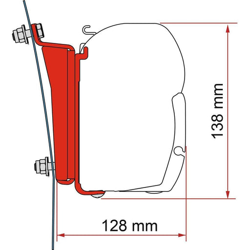 Fiamma F45 Kit Ford Transit H3 Bracket LHD Euro Van (98655Z146) - Fiamma - Van Life Living