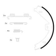 Textar Parking Brake Shoe Set 91069100