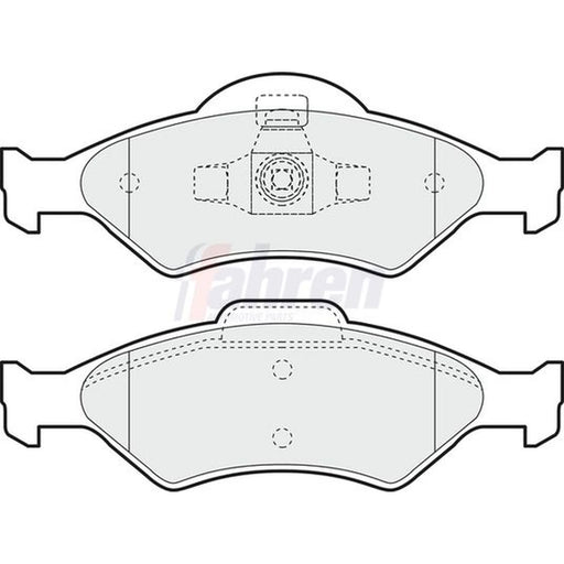 Fahren Front Brake Pad Set FBP3047