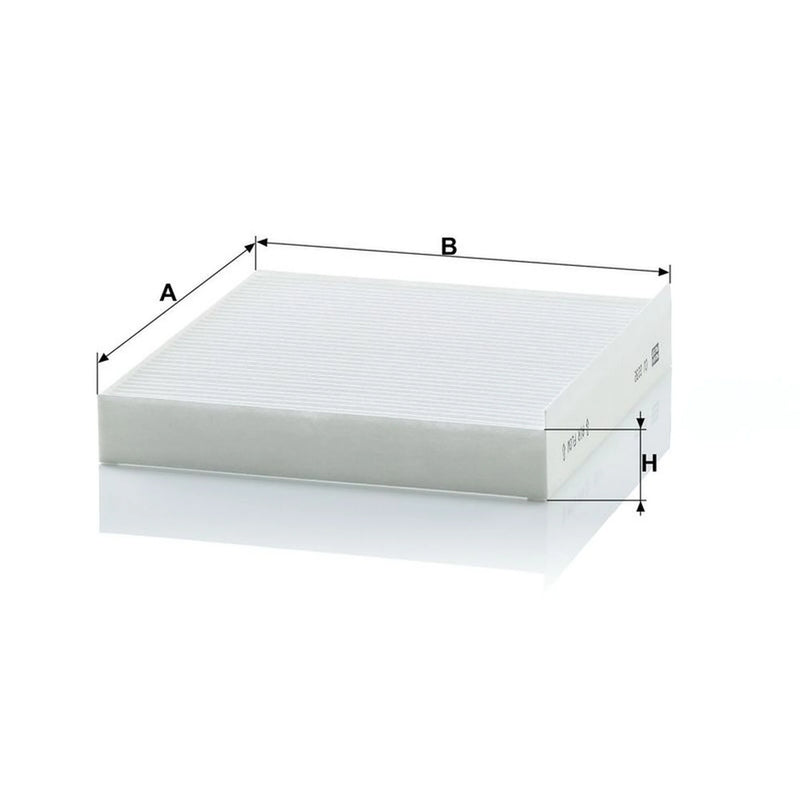 MANN-FILTER Cabin Air Filter (Pollen Filter) behind the glove compartment CU 2232