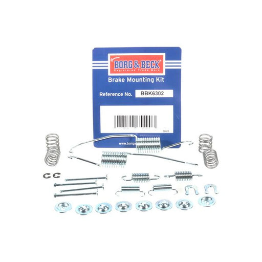 Borg & Beck Brake Shoe Accessory Kit Rear BBK6302
