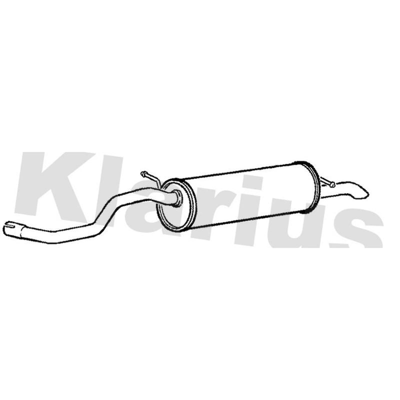 Klarius Box With Tail Pipe Rear SK34Q