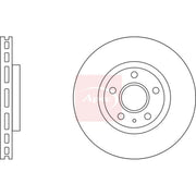 Apec 2 x Vented Front Brake Discs DSK2699-x2