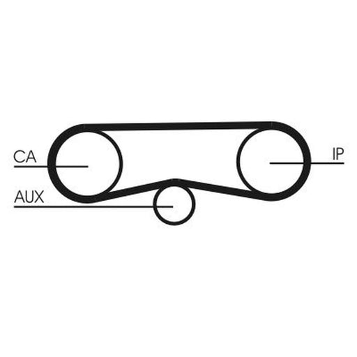 Continental CTAM Timing Belt Cambelt 71 Teeth CT547