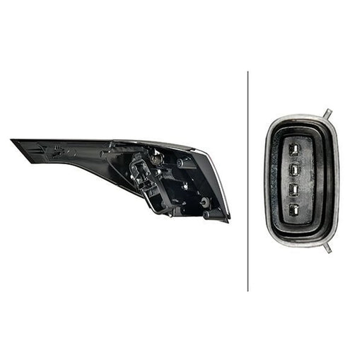 Hella Tail Light / Lamp PY21W Right 2SD 015 693-121