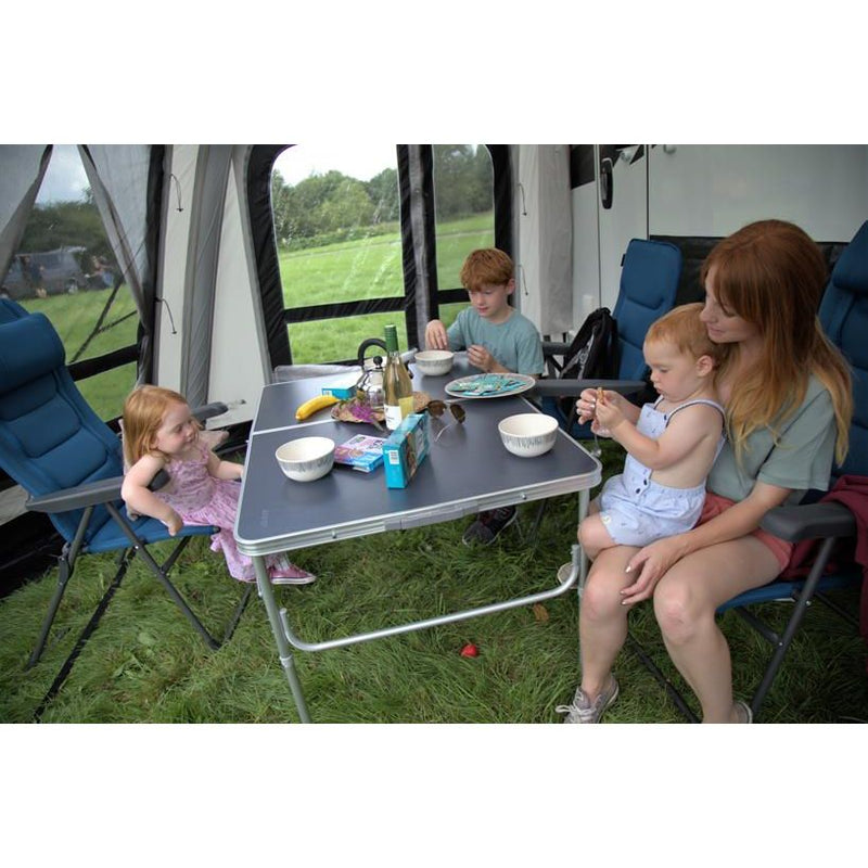 Vango Granite Duo 90 Height Adjustable Folding Camping Table - Vango - Van Life Living