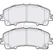 Fahren Front Brake Pad Set fits Infiniti Q50 2013-2014 2.0