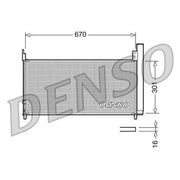 Denso Air Conditioning Condenser fits Lexus Ct 2011 on