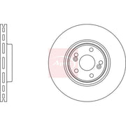 Apec 2 x Vented Front Brake Discs DSK2615-x2