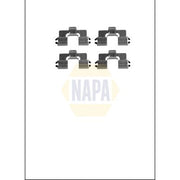 NAPA Brake Pad Accessory Fitting Kit Rear NFK1043