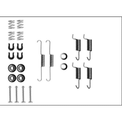 Textar Parking Brake Shoe Accessory Kit Rear 97040500