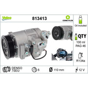 Valeo Air Conditioning Compressor 813413
