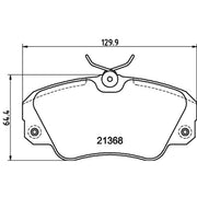 Mintex Front Brake Pad Set MDB1540